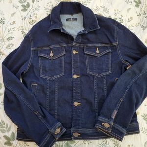 7 for all Mankind - Womens Jean Jacket - Medium - Loose Fit